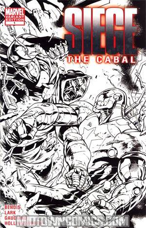 Siege The Cabal Cover D Incentive Alan Davis Sketch Cover