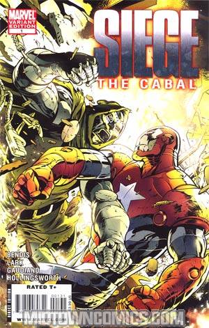 Siege The Cabal Cover B Incentive Alan Davis Variant Cover