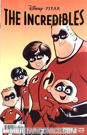 Disney Pixars Incredibles #3 Cover A