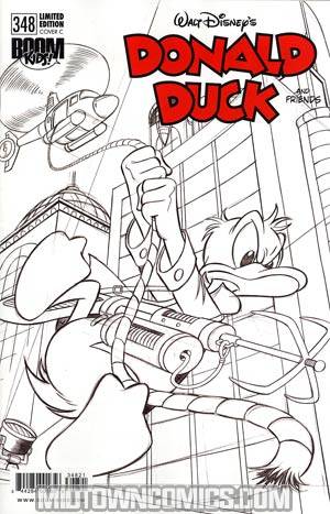 Donald Duck And Friends #348 Incentive Variant Cover