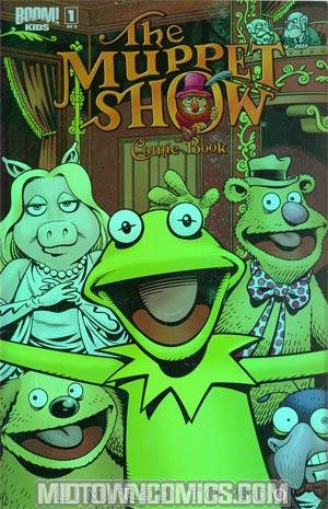 Muppet Show #1 Cover C Kermit Green Holofoil Variant Cover