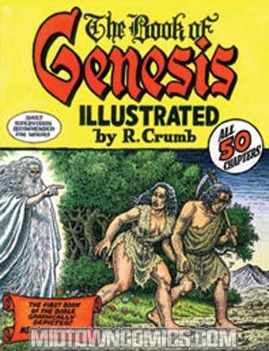 Book Of Genesis Illustrated By R Crumb HC Limited Edition Signed By Robert Crumb