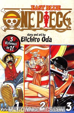 One Piece East Blue 1-2-3 TP