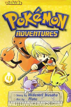 Pokemon Adventures Vol 4 GN 2nd Edition