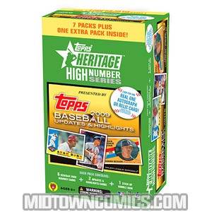 Topps 2009 Heritage High Number MLB Trading Cards Pack