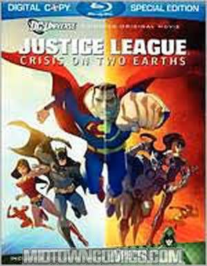 Justice League Crisis On Two Earths Blu-ray DVD
