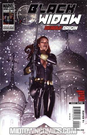 Black Widow Deadly Origin #2 Regular Adi Granov Black Costume Cover