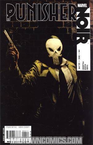 Punisher Noir #4 Cover A Regular Tim Bradstreet Cover