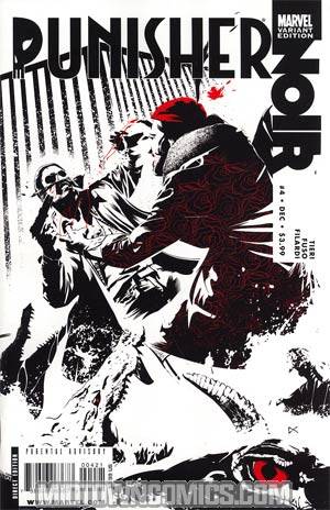 Punisher Noir #4 Cover B Variant Dennis Calero Cover