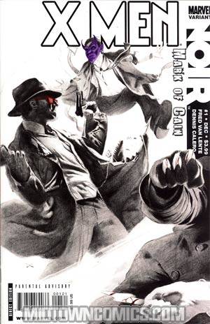 X-Men Noir Mark Of Cain #1 Variant Dennis Calero Cover