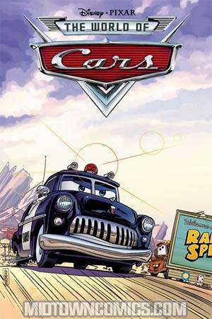 Disney Pixars World Of Cars Radiator Springs #4 Cover B