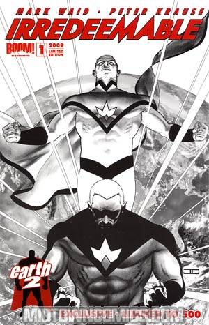 Irredeemable #1 Cover D Earth-2 Exclusive John Cassaday Sketch Cover