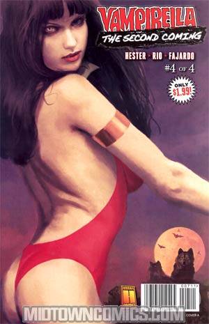 Vampirella Second Coming #4 Arthur Suydam Cover