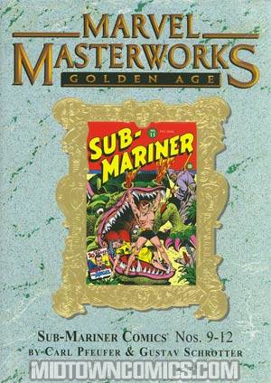 Marvel Masterworks Golden Age Sub-Mariner Vol 3 HC Variant Dust Jacket