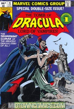 Tomb Of Dracula Omnibus Vol 2 HC Direct Market Gene Colan Cover