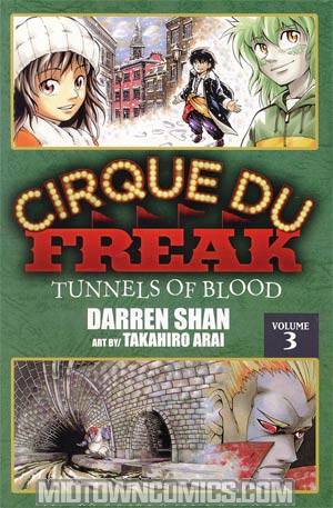 Cirque Du Freak Vol 3 Tunnels Of Blood GN