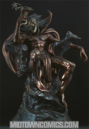 Mephisto Faux Bronze Statue By Bowen