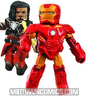 Marvel Minimates Series 35 Iron Man & Whiplash 2-Pack