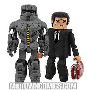 Marvel Minimates Series 35 Variant Happy Hogan & Hi-Tech Mystery Army Builder 2-Pack