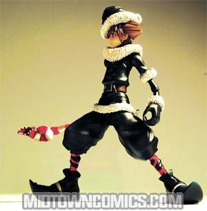 Kingdom Hearts II Christmas Town Sora Play Arts Action Figure