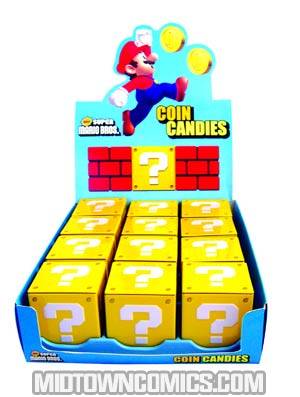 Super Mario Bros Coin Candy Tin