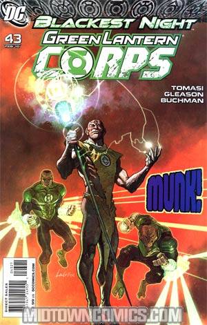 Green Lantern Corps Vol 2 #43 Cover B Incentive Ladronn Variant Cover (Blackest Night Tie-In)