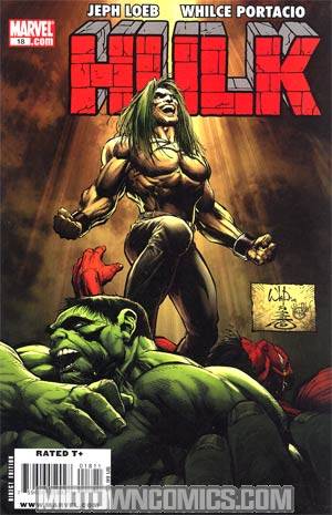 Hulk Vol 2 #18 Regular Whilce Portacio Cover (Fall Of The Hulks Tie-In)