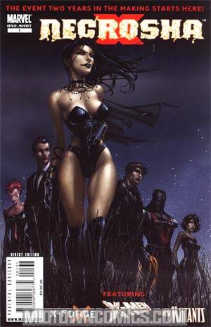 X Necrosha One Shot Cover C 2nd Ptg Clayton Crain Variant Cover