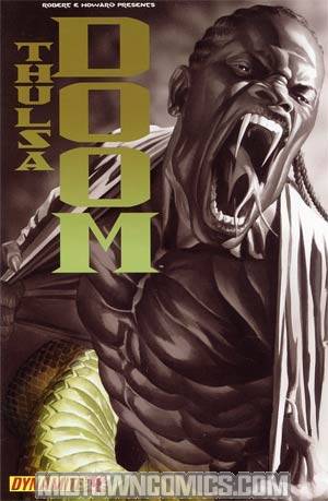 Robert E Howard Presents Thulsa Doom #4 Alex Ross Spot Color Cover