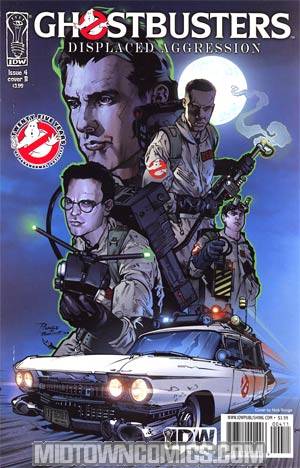 Ghostbusters Displaced Aggression #4 Regular Cover B