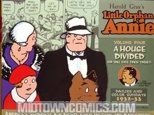 Complete Little Orphan Annie Vol 4 House Divided Or Will Fate Trick Trixie Daily Comics 1932-1933 HC