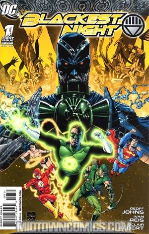 Blackest Night #1 Cover G 4th Ptg