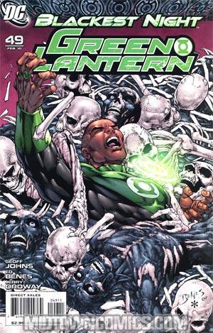 Green Lantern Vol 4 #49 Cover A Regular Ed Benes Cover (Blackest Night Tie-In)