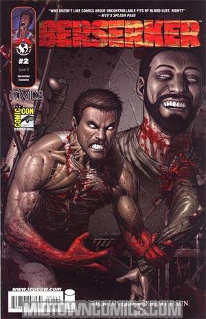 Berserker #2 Cover C Dale Keown Rage Cover