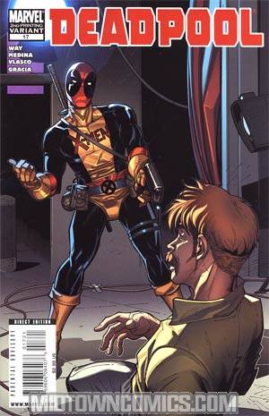 Deadpool Vol 3 #17 Cover B 2nd Ptg Paco Medina Variant Cover