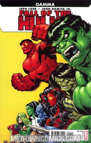 Fall Of The Hulks Gamma Cover A 1st Ptg Regular Ed McGuinness Cover