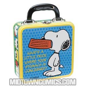Peanuts Square Tin Tote