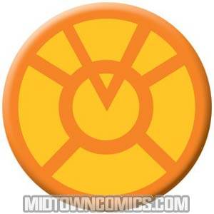 Blackest Night Pin - Orange Lantern Corps Symbol (81381)