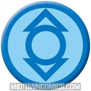 Blackest Night Pin - Indigo Lantern Corps Symbol (81378)