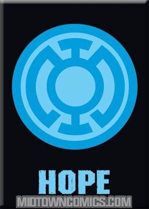 Blackest Night Magnet - Blue Lantern Corps Symbol Hope (29596DC)