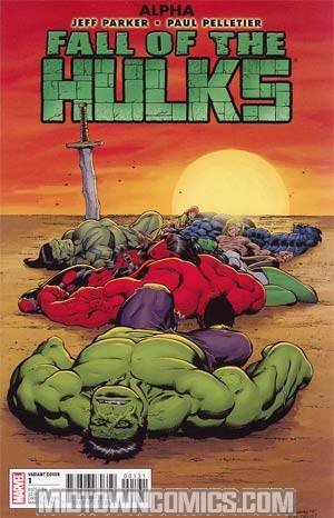 Fall Of The Hulks Alpha (One Shot) #1 Cover B New Years Eve Ed McGuiness Variant Cover