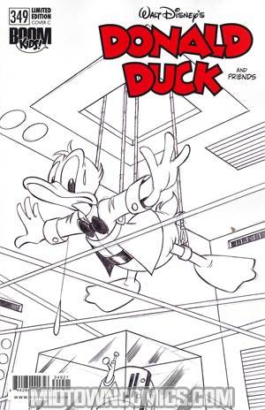 Donald Duck And Friends #349 Incentive Sketch Cover