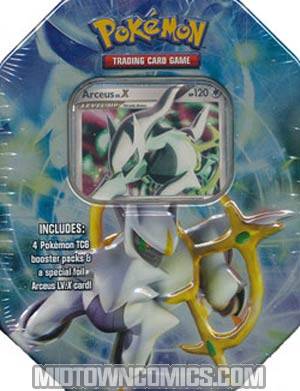 Pokemon Arceus Holiday Tin