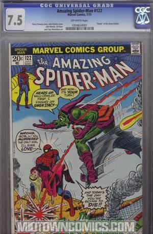 Amazing Spider-Man #122 Cover C CGC 7.5 