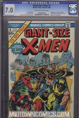 Giant Size X-Men #1 Cover C CGC 7.0