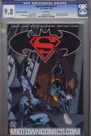 Superman Batman #1 Cover I Retailer Incentive CGC 9.8