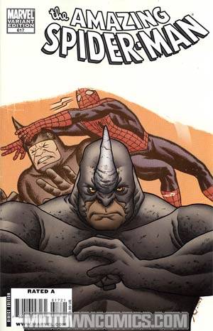 Amazing Spider-Man Vol 2 #617 Cover B Incentive Joe Quinones Villain Variant Cover 