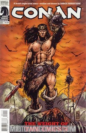 Conan The Cimmerian Weight Of The Crown One Shot (One-Shot Wonders)