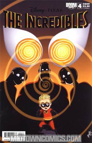 Disney Pixars Incredibles #4 Cover B