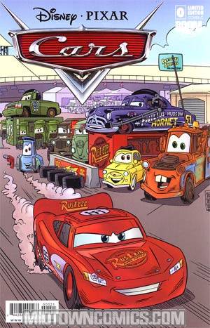 Disney Pixars Cars #0 Cover C Incentive Variant Cover